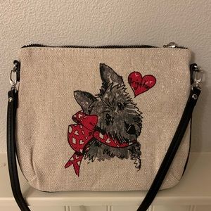 Brighton Canvas Crossbody Purse